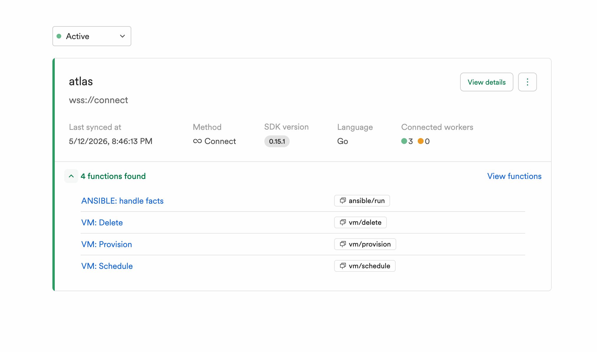VM scheduling and placement flow